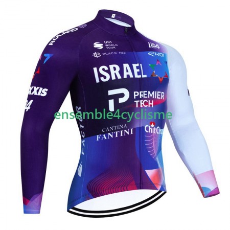 Maillot Cyclisme Manches Longues Israel 2023 Maillot Cyclisme Manches Longues Israel 2023